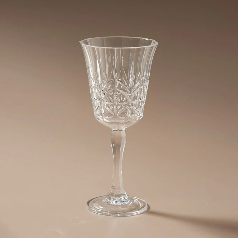 PAVILLION ACRYLIC WINE GLASS - CLEAR