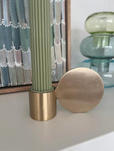 DISC BRASS CANDLE HOLDER