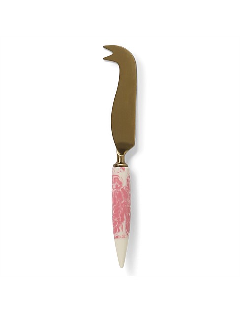 PINK MARBLE CHEESE KNIFE