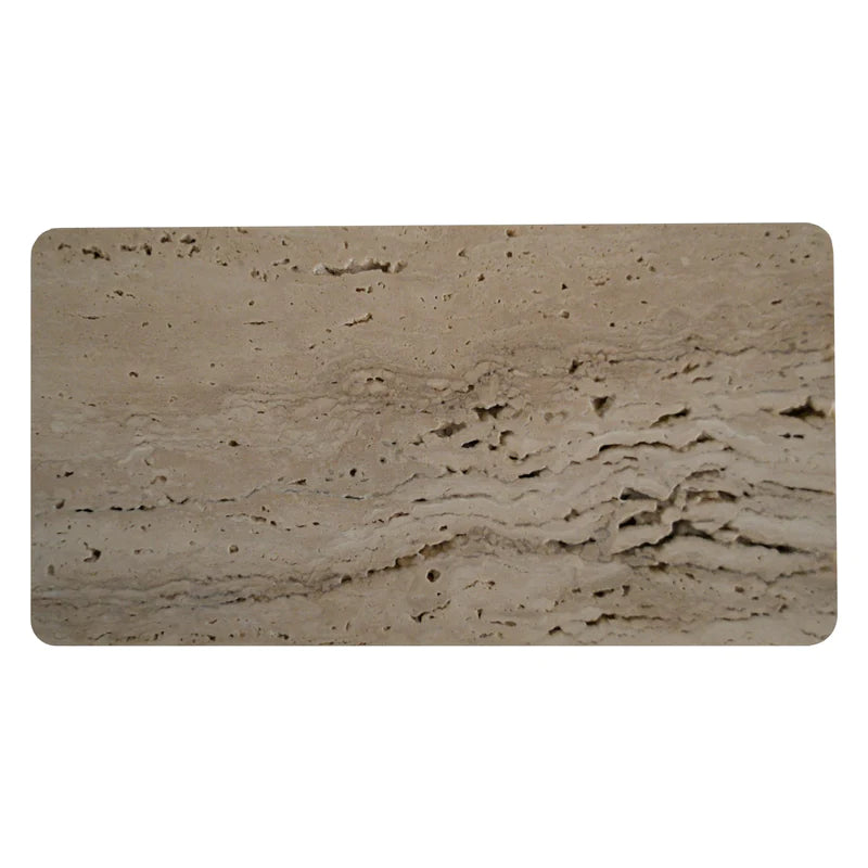 RECTANGLE STONE TRAY - Travertine (unfilled)