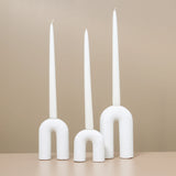 HALLEY CANDLESTAND - SMALL - WHITE