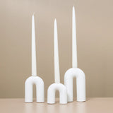 HALLEY CANDLESTAND - LARGE - WHITE