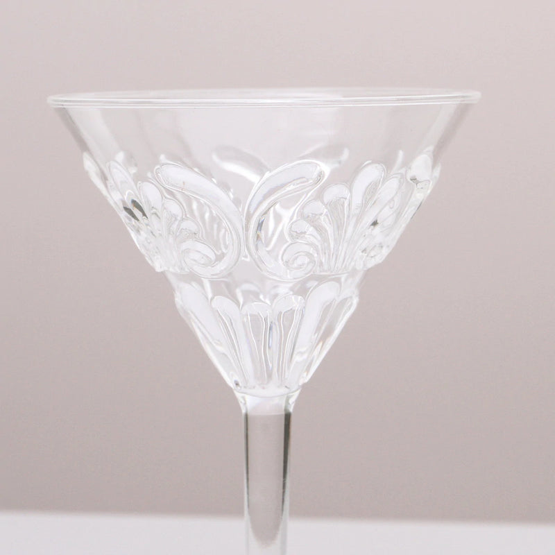 ACRYLIC MARTINI GLASS - CLEAR